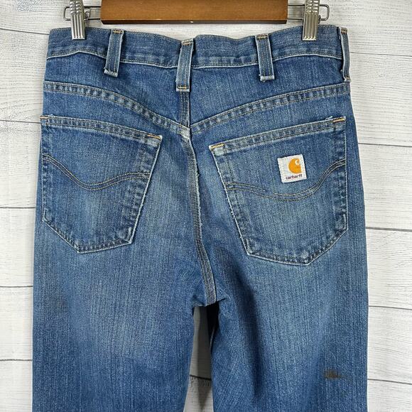 Carhartt Mens 32x32 Straight Leg Traditional Fit Elton Jean Trailblazer 101496 - Picture 5 of 10